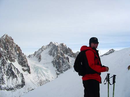 Col de Chardonnet from Col de Rachasses